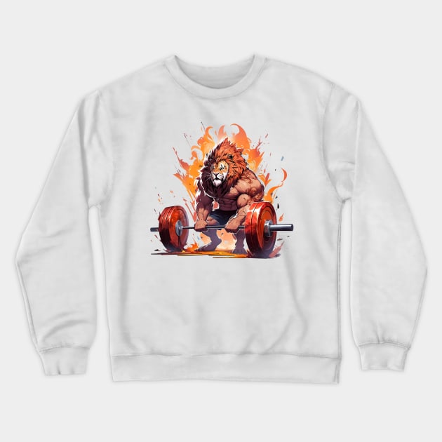 lion Crewneck Sweatshirt by enzo studios